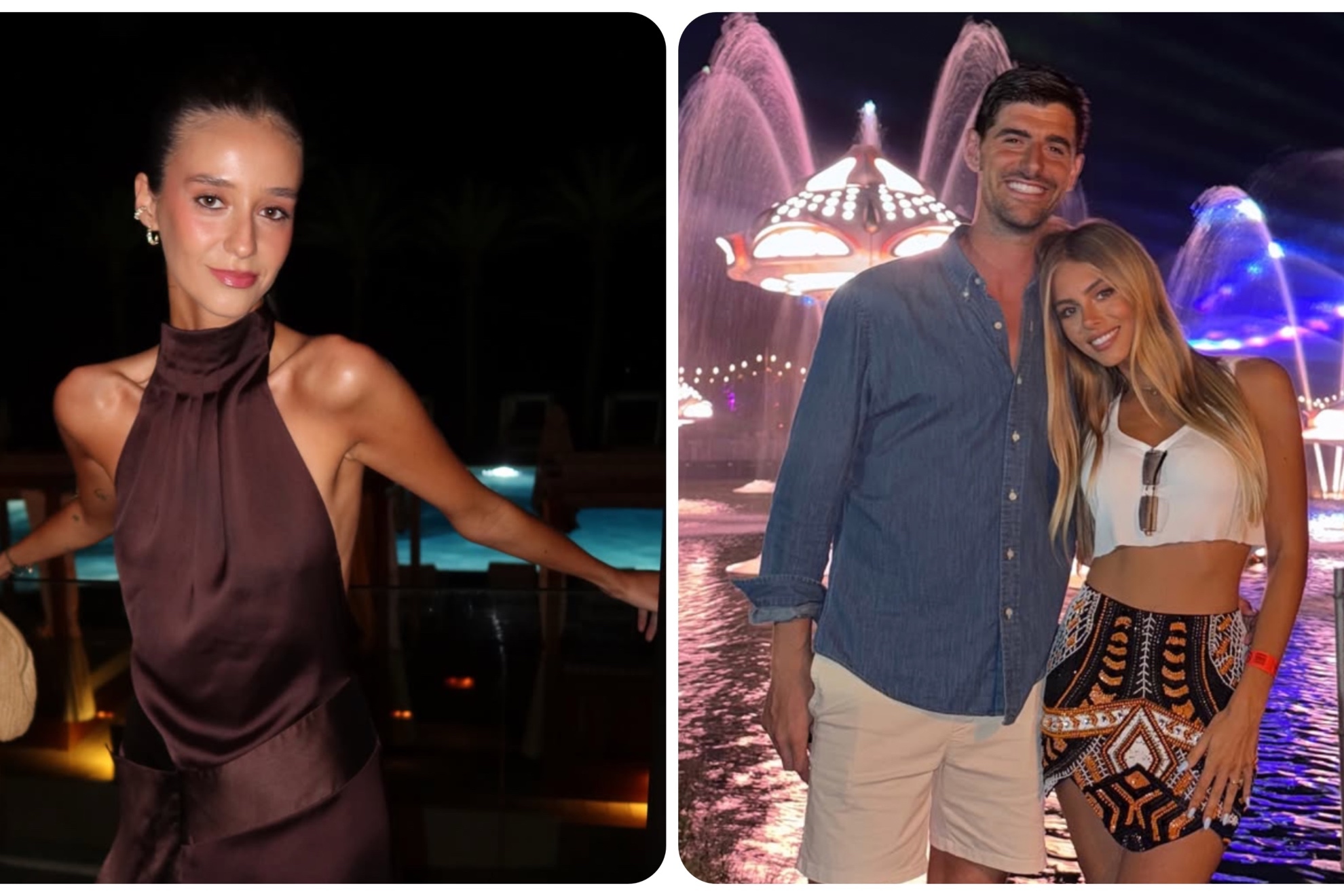 Victoria Federica y Thibaut Courtois coinciden a ritmo de Mora en el Starlite Festival