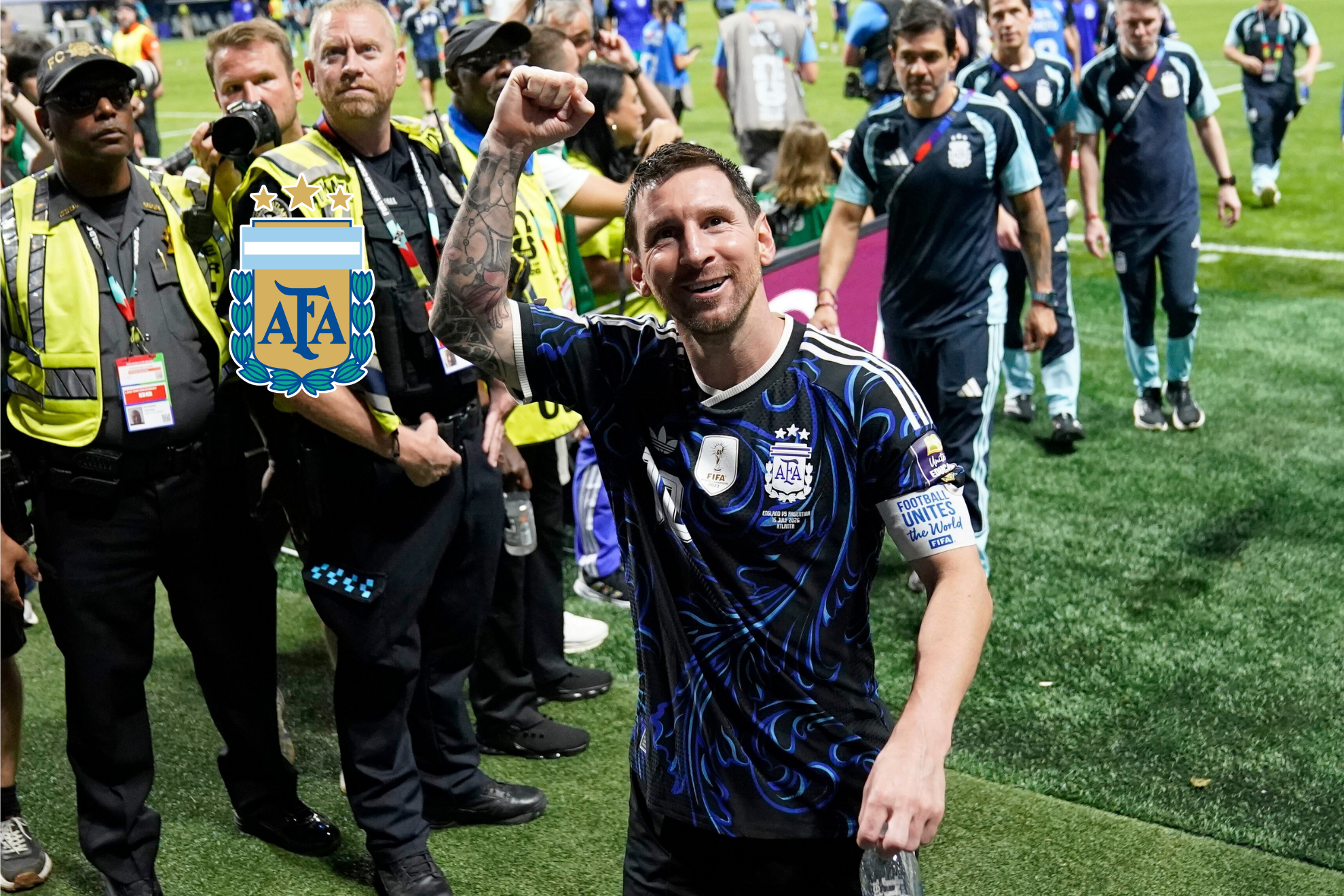 Qué significan las siglas AFA del escudo de la selección de Argentina y qué simboliza