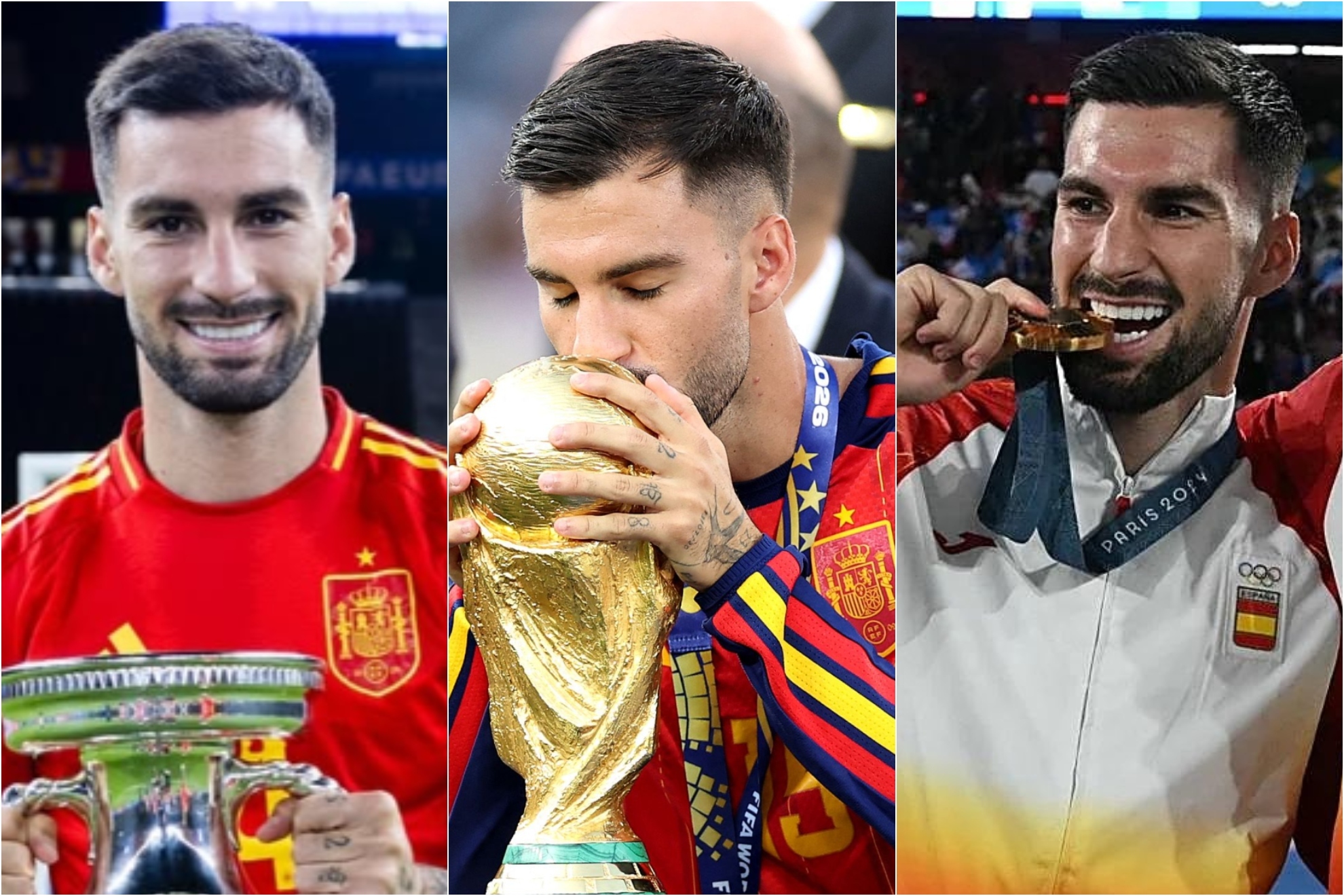 Baena, histórico: el único futbolista que ha ganado Juegos, Eurocopa y Mundial de forma consecutiva