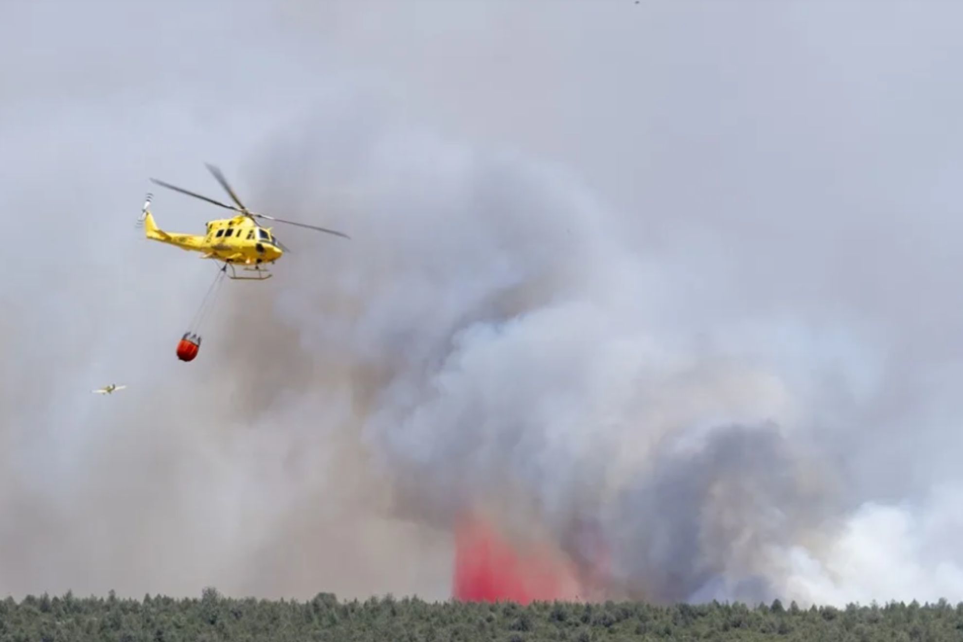 El incendio de La Mierla en Guadalajara sigue fuera de control: 26.000 hectáreas calcinadas y ya afecta a 28 municipios