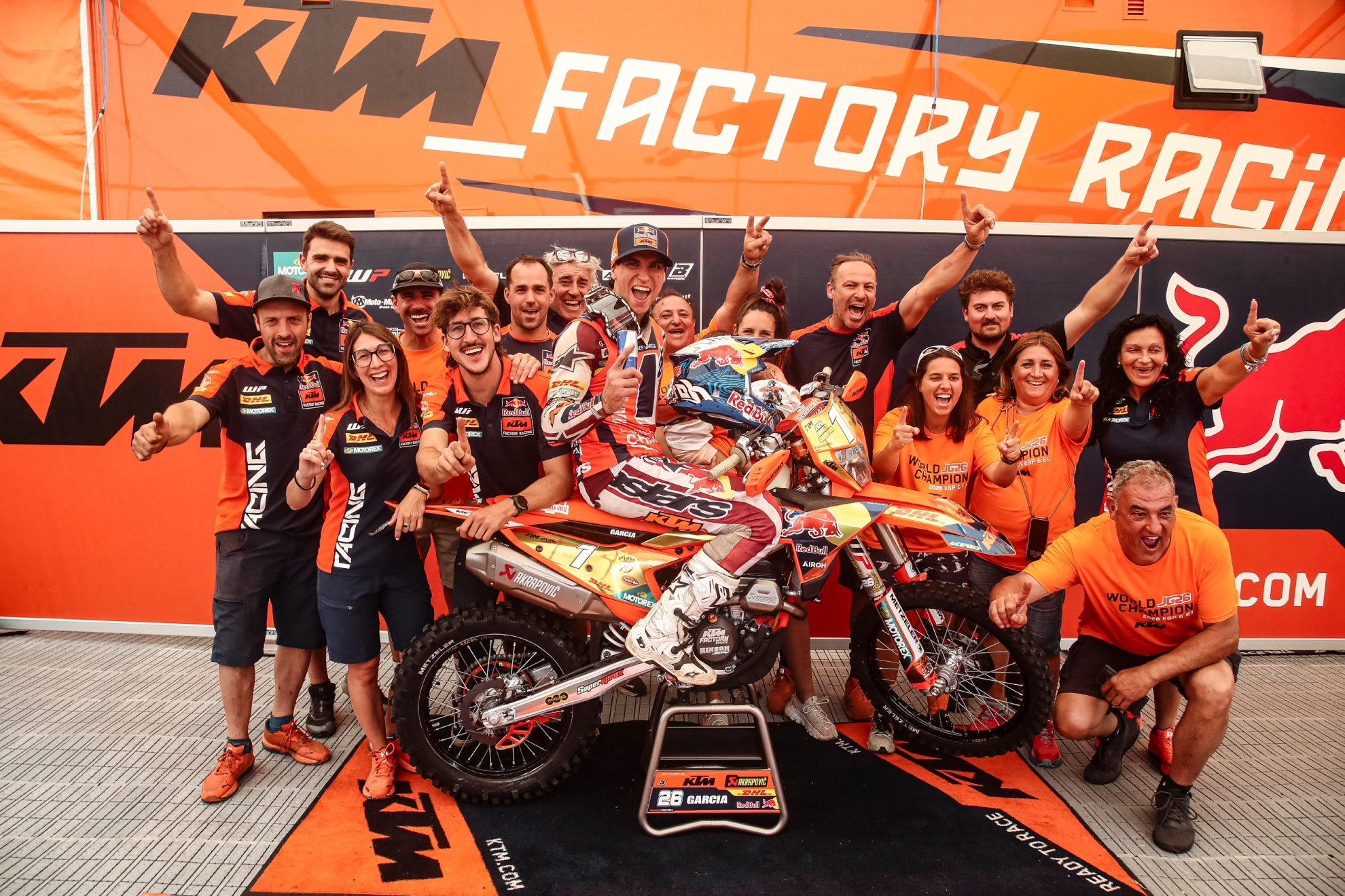 Josep García ya suma nueve mundiales: campeón de Enduro1 y EnduroGP por tercer año consecutivo