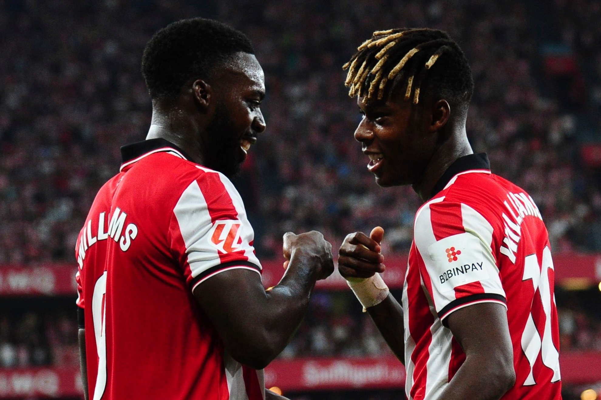 Iñaki Williams felicita a su hermano Nico: "Millones de inmigrantes estarán orgullosos"