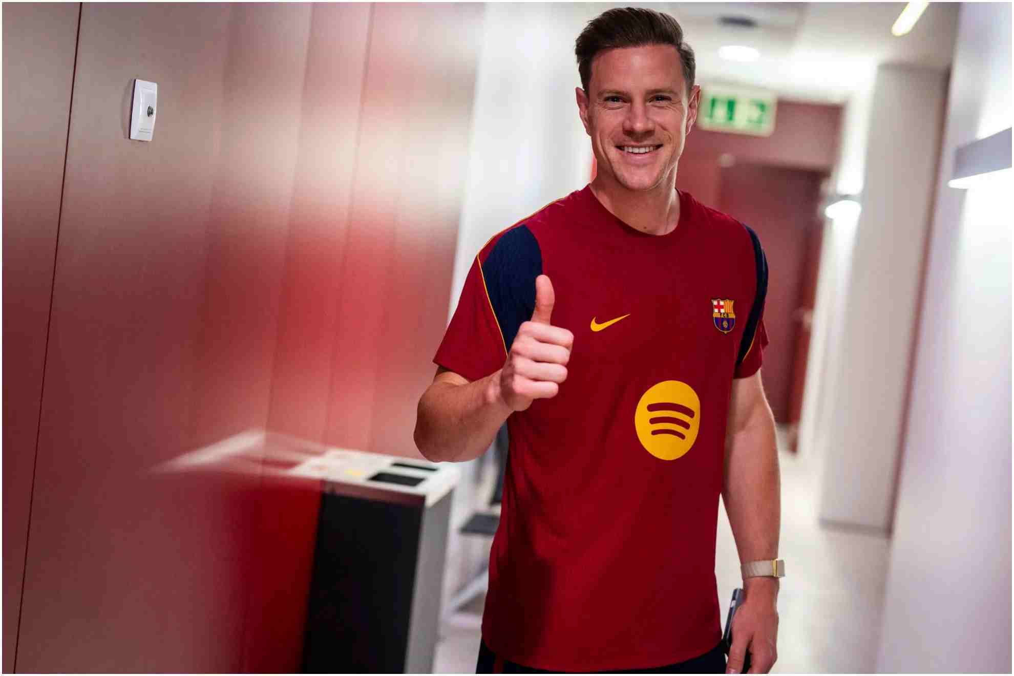 Ter Stegen sigue en la disciplina del Barça, a la espera de sumarse al Ajax