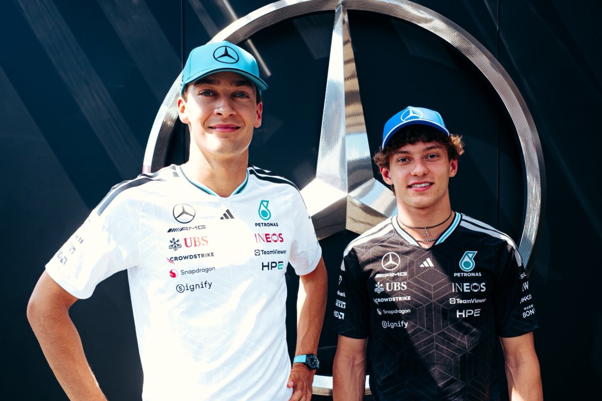 Russell se desquicia en Spa: "Sólo pido el mismo coche que Kimi"