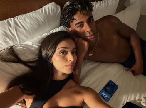La novia de Lamine Yamal, Inés García, rompe Instagram tras el Mundial: suma 1,5 millones de seguidores en horas