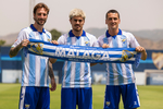 La triple presentación de los nuevos fichajes del Málaga