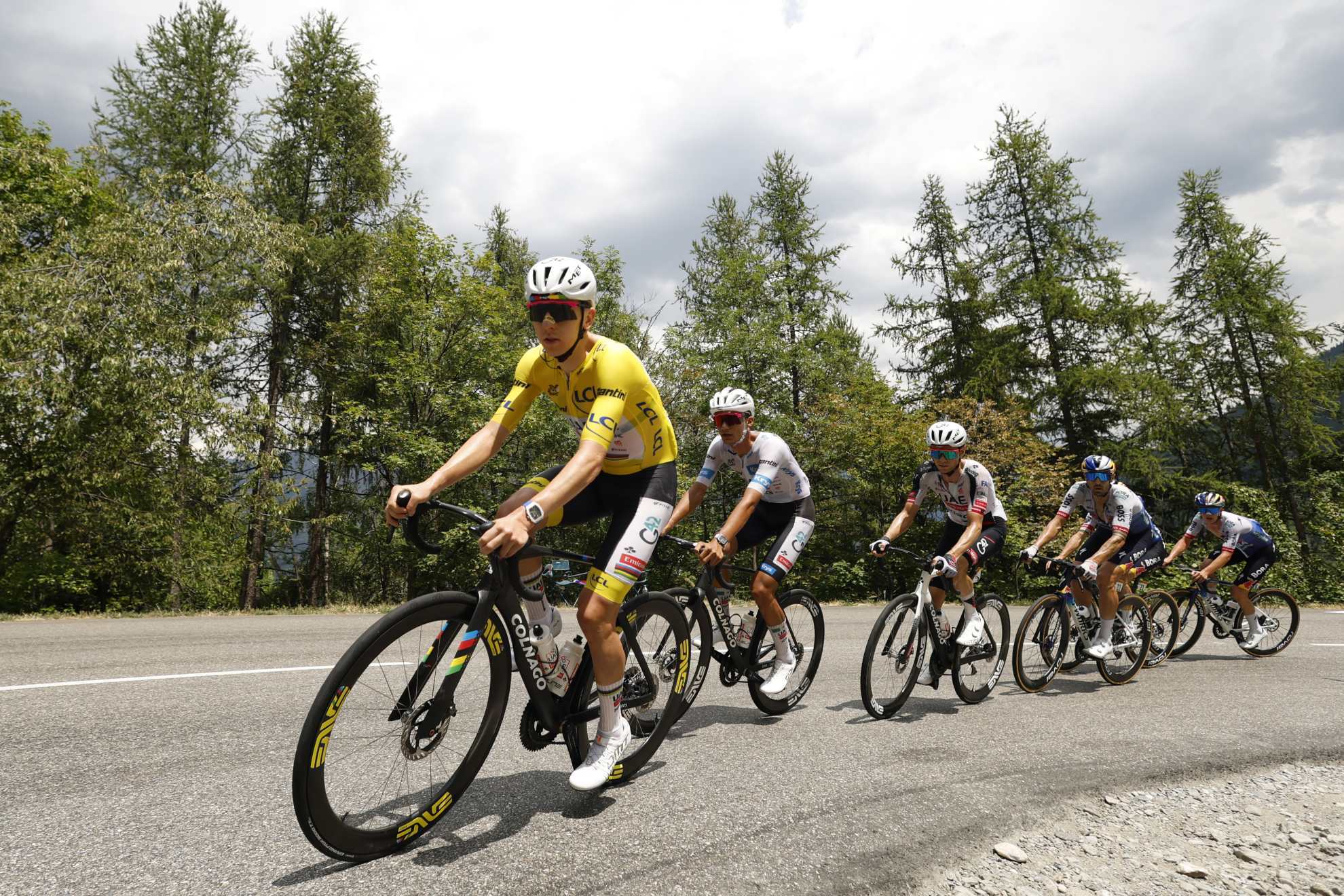La curva 10 de Alpe d'Huez será para Pogacar