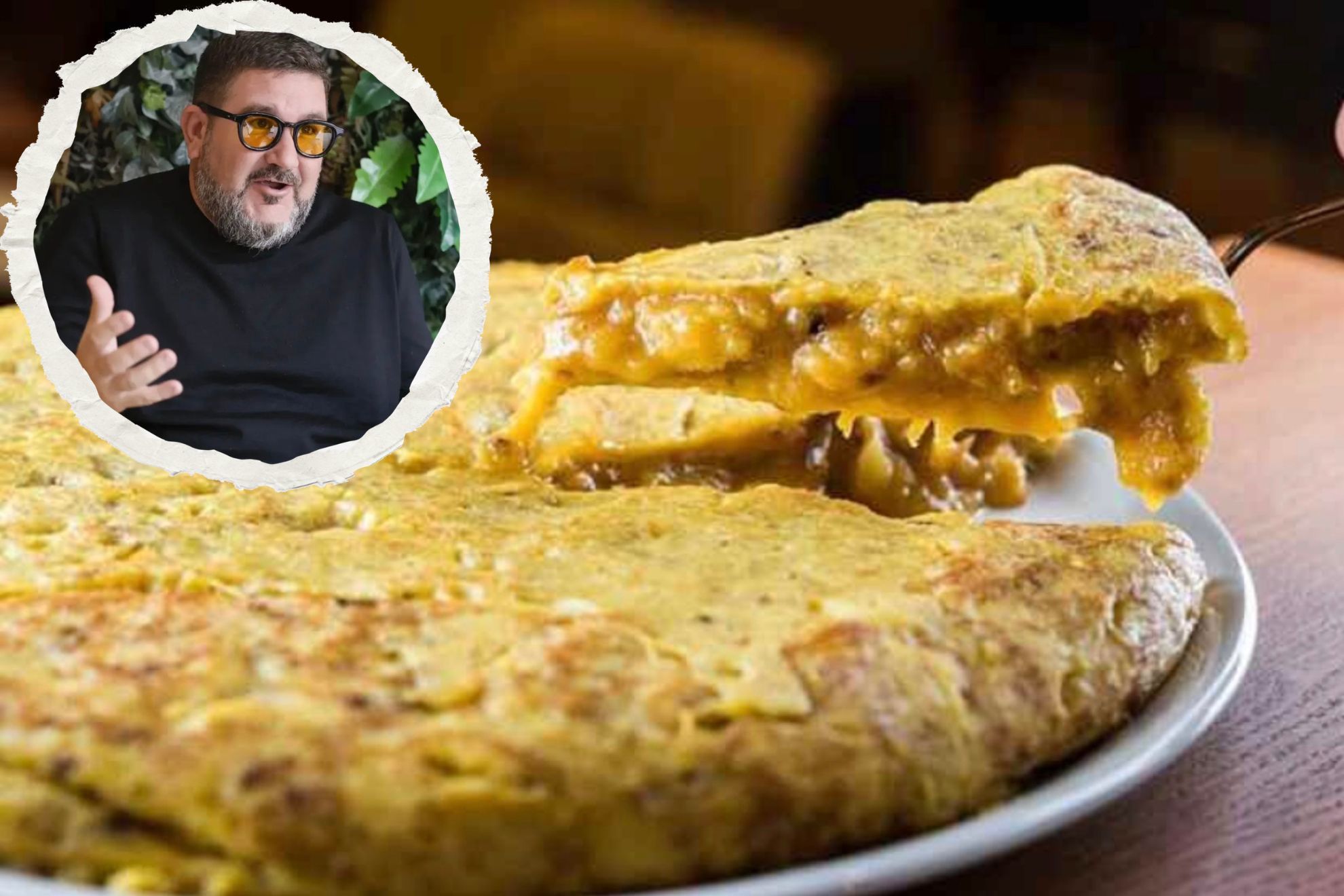 Dani García, chef: "La mejor tortilla de patatas no lleva cebolla, sino 600 gramos de patata y 9 huevos"