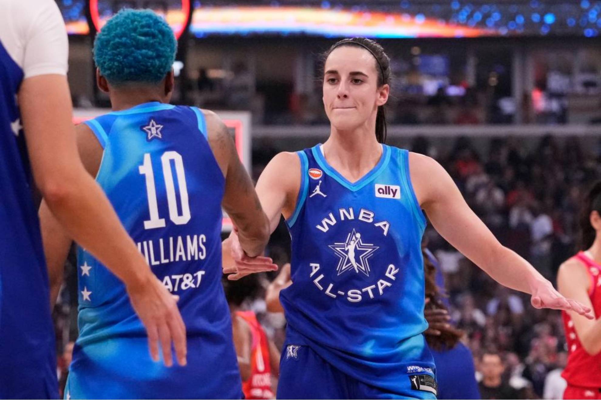 El equipo de Caitlin Clark gana un All Star de la WNBA sin intensidad