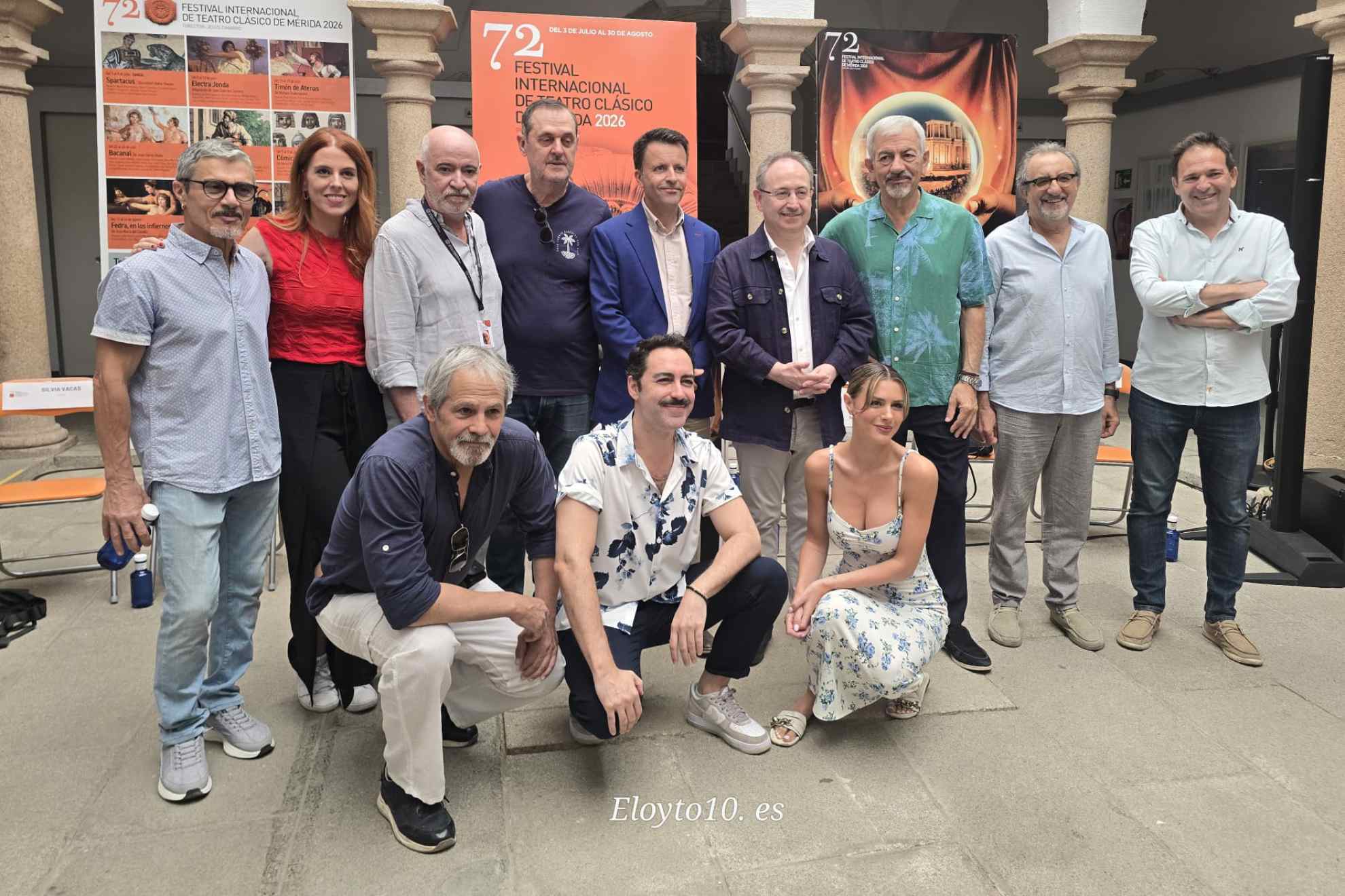 El elogio de Sobera a De la Fuente en el marco del Festival de Mérida