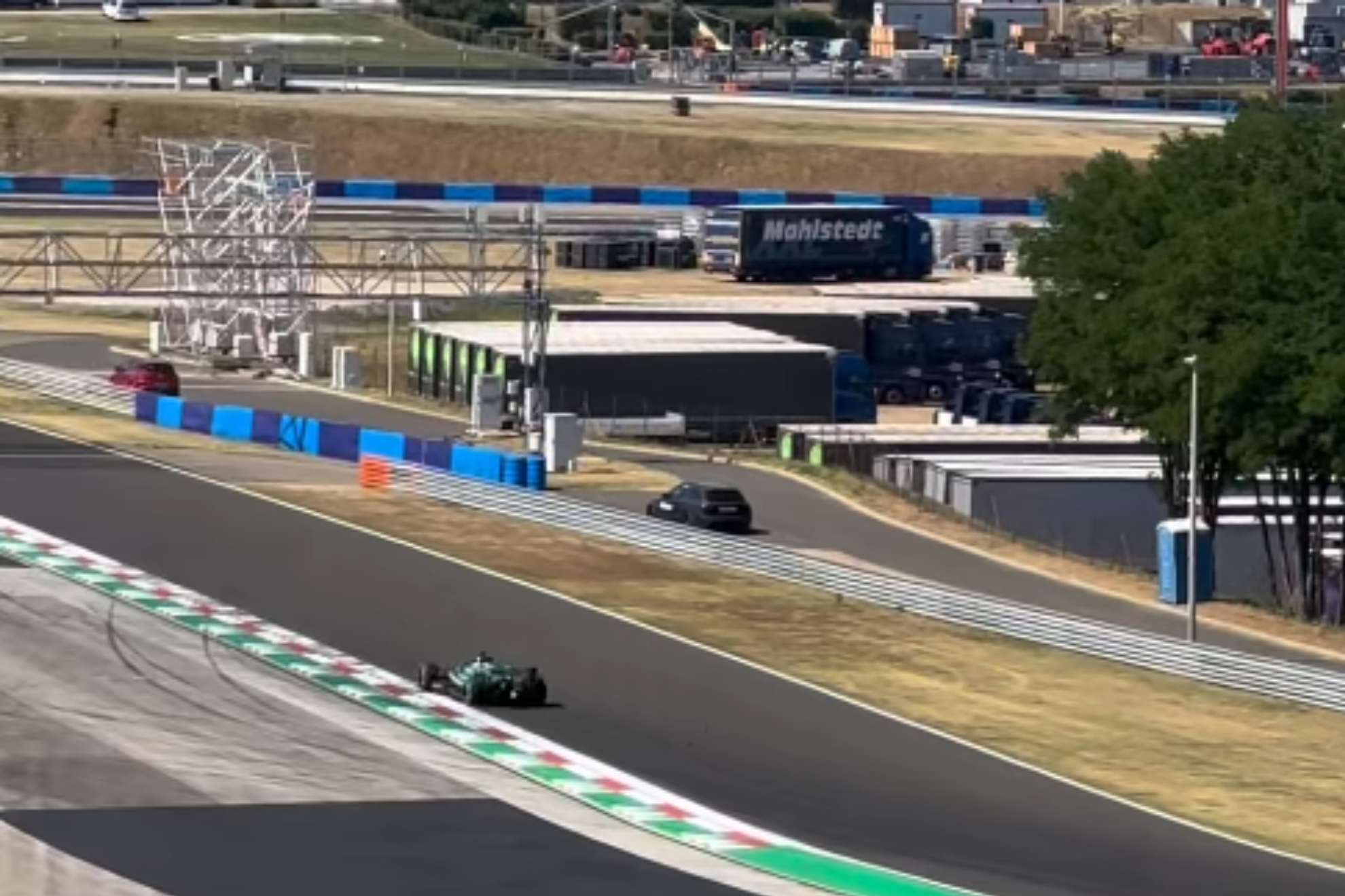 Aston Martin ya rueda con el nuevo motor Honda