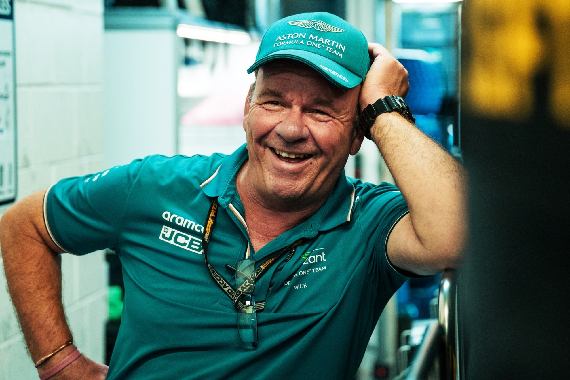 Luto en la Fórmula 1: muere Mick Fern, 'Biscuit', histórico miembro de Aston Martin