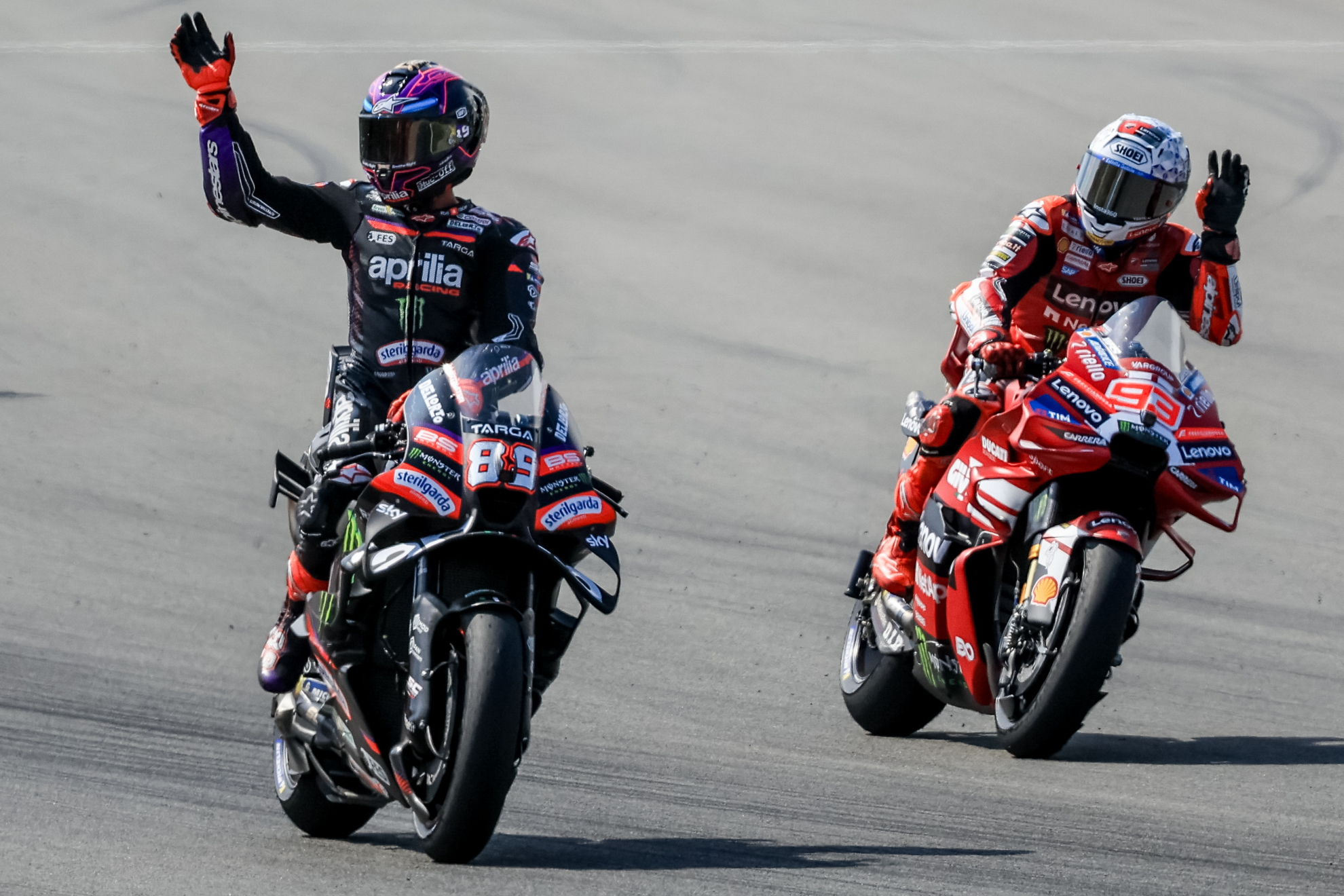 Jorge Martín se fía de Aprilia