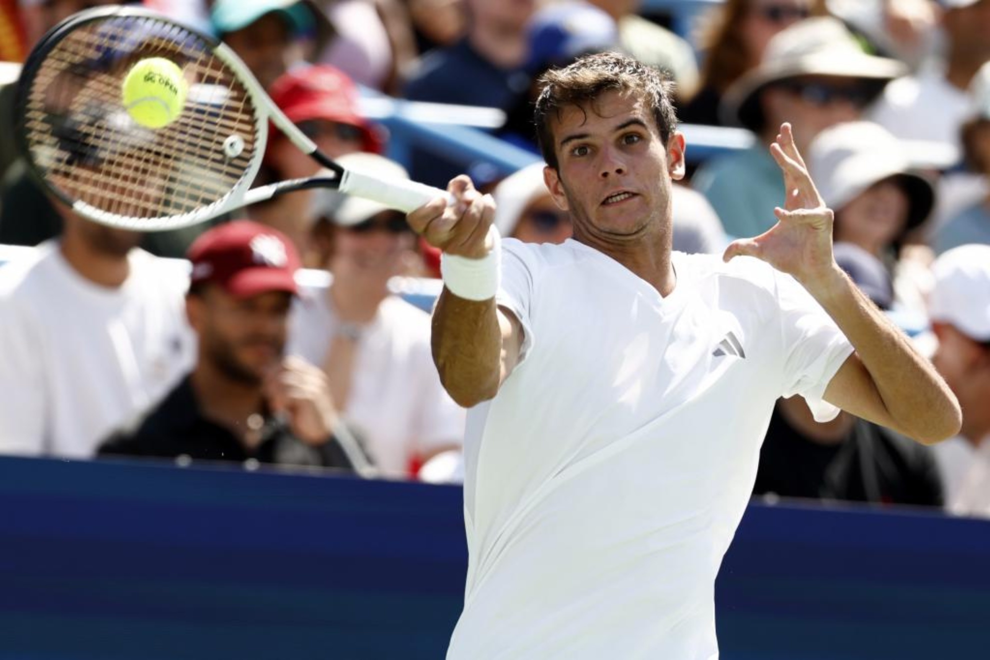 Jódar, tras caer ante Fritz: "Esto me da confianza, intentaré trabajar los pequeños detalles"