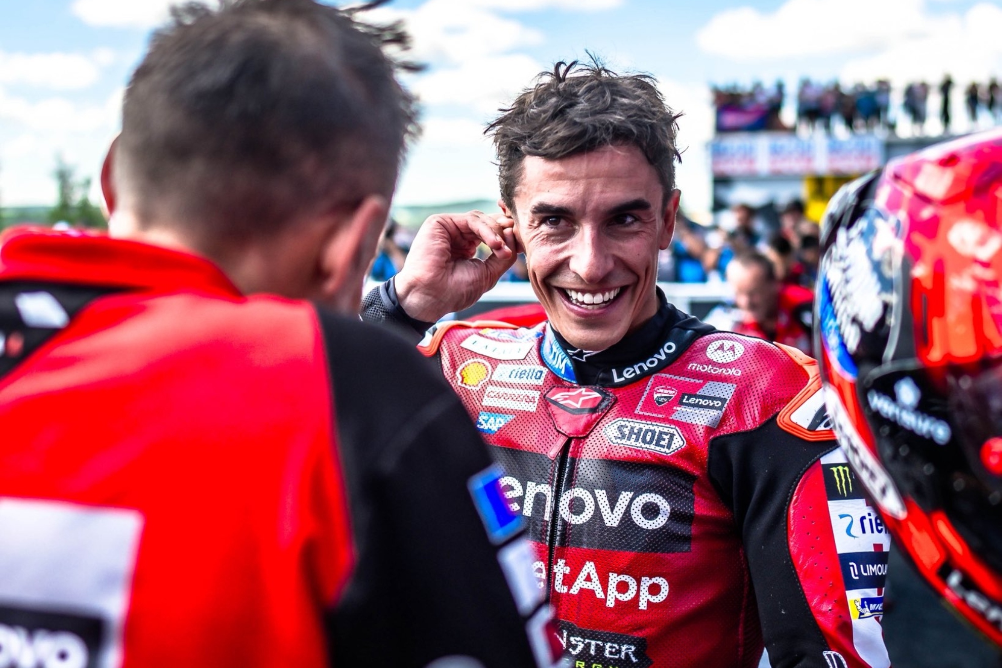 Marc Márquez: "El favorito soy yo; un título más no me cambia la vida y a ellos, sí"