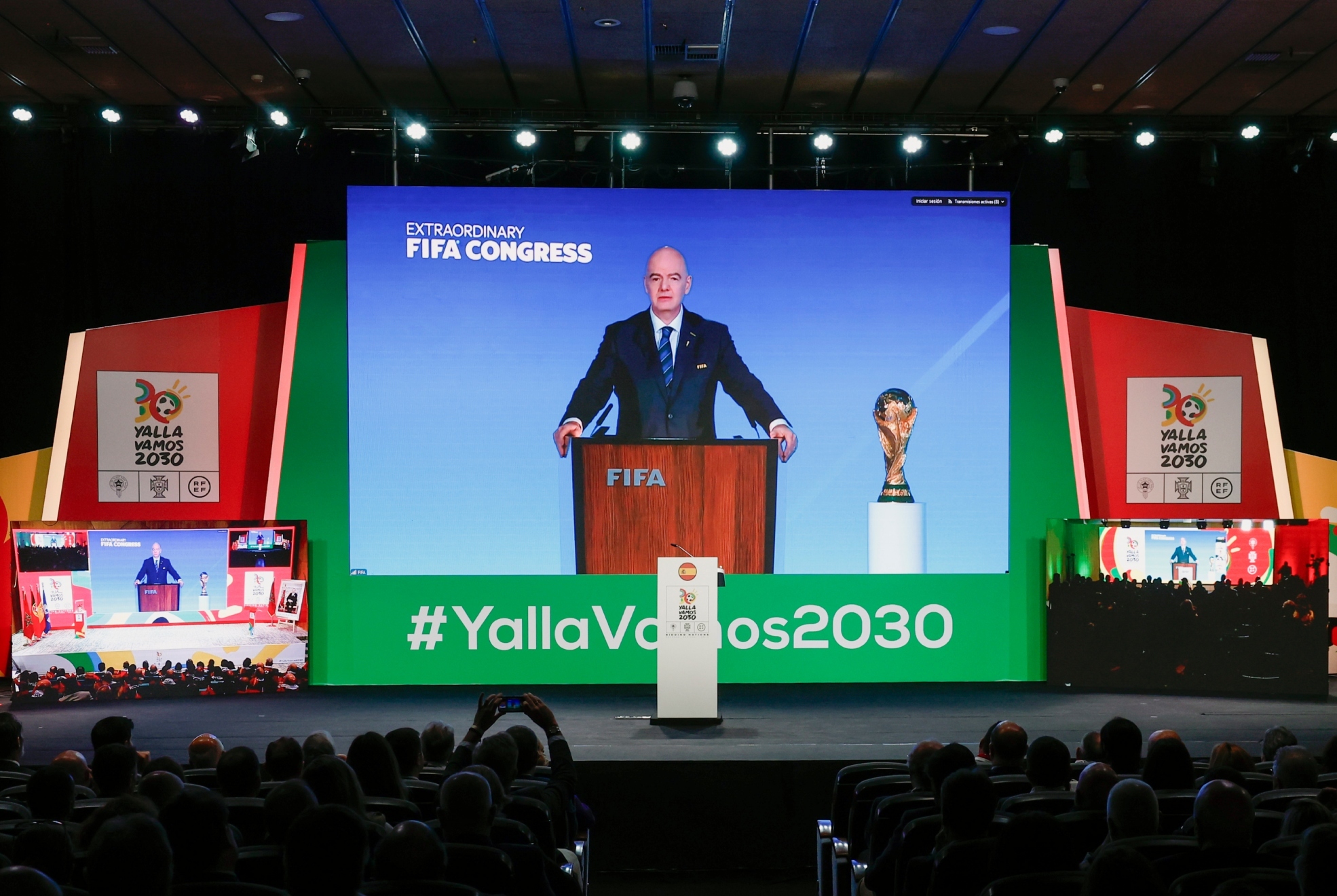 Portugal "plenamente comprometido" con España y Marruecos para el Mundial 2030