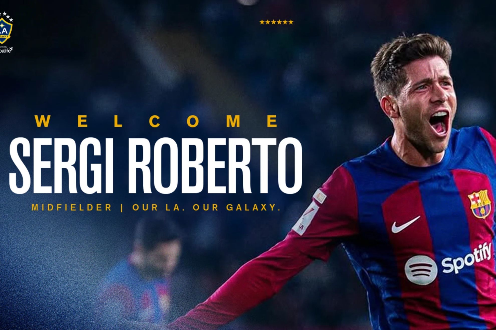 Un fichaje de película: Sergi Roberto llega a LA Galaxy