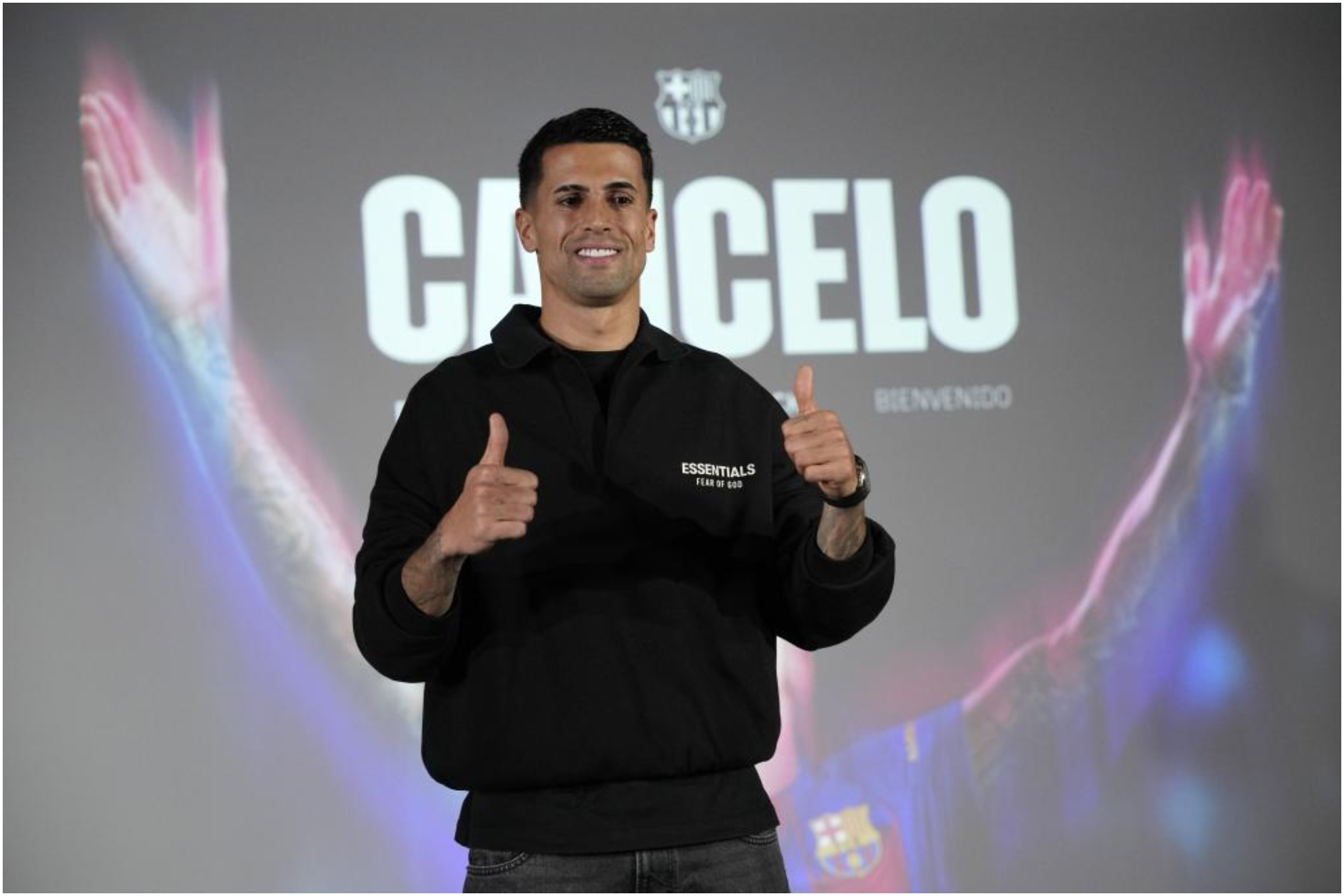 Cancelo, en Arabia con la cabeza y el corazón en el Barça