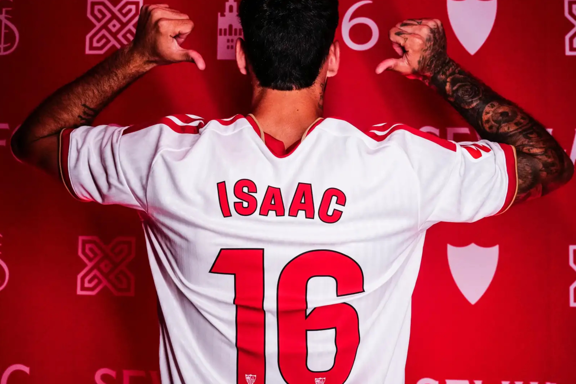 lsaac hereda el mítico dorsal 16