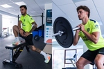 Sesión de gimnasio para los finalistas del Mundial con Julián... y con Kang-in Lee como invitado