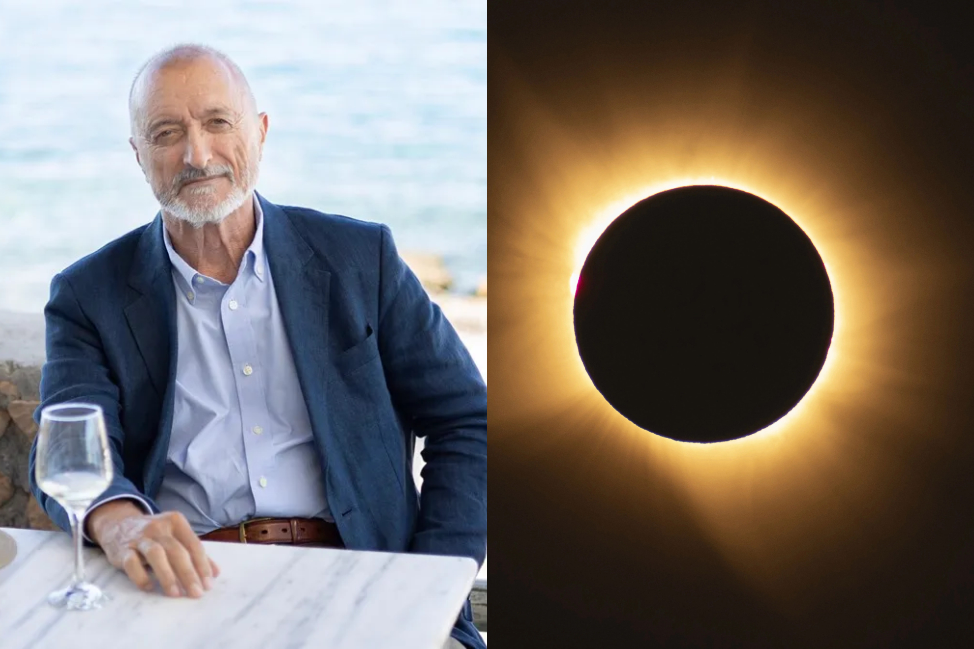 Arturo Pérez-Reverte, sobre el eclipse: “Lo que me impresionó fue el silencio”
