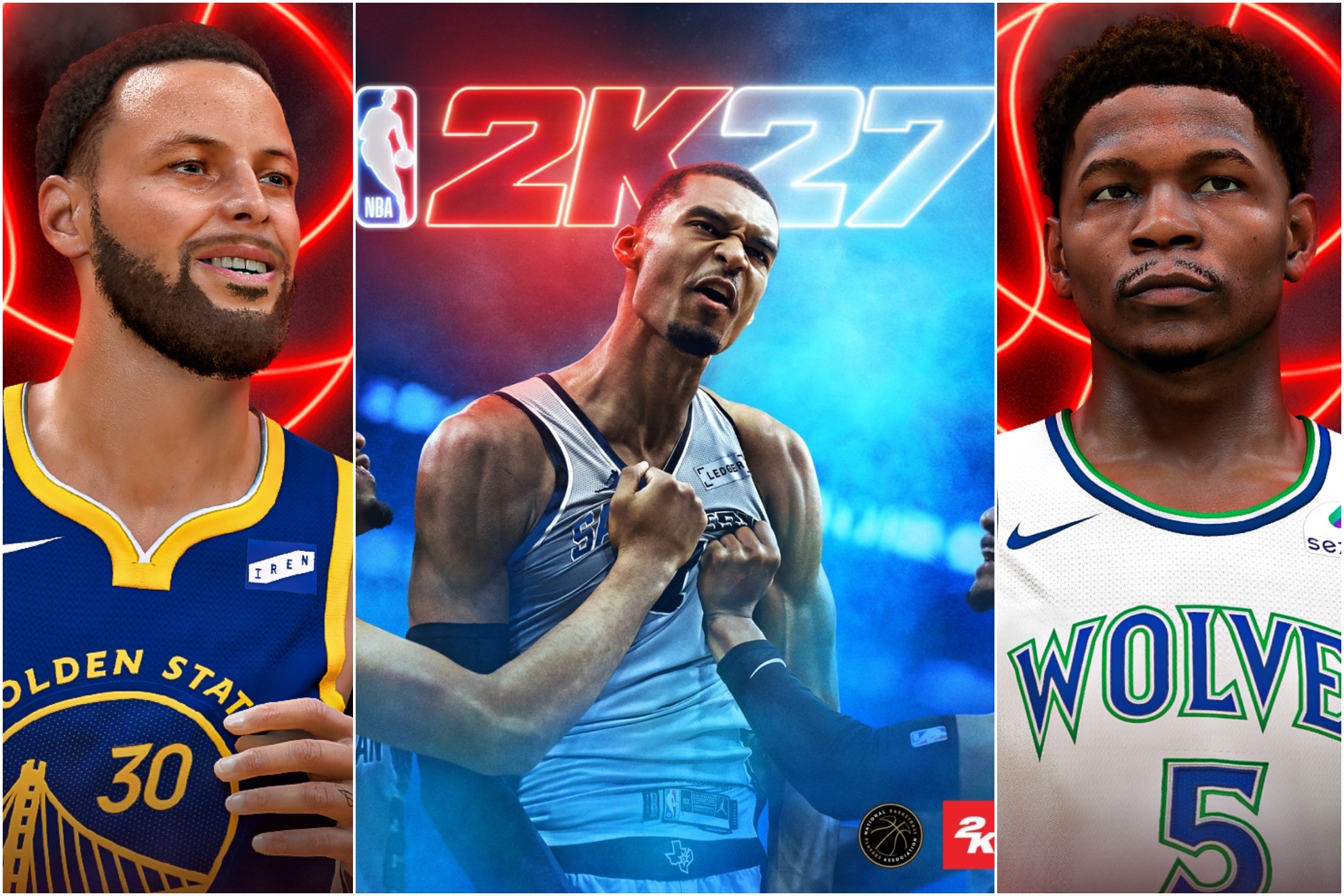Curry, Wembanyama o Edwards, entre los 'reyes' del NBA 2K27: Estos son los líderes en cada estadística del juego