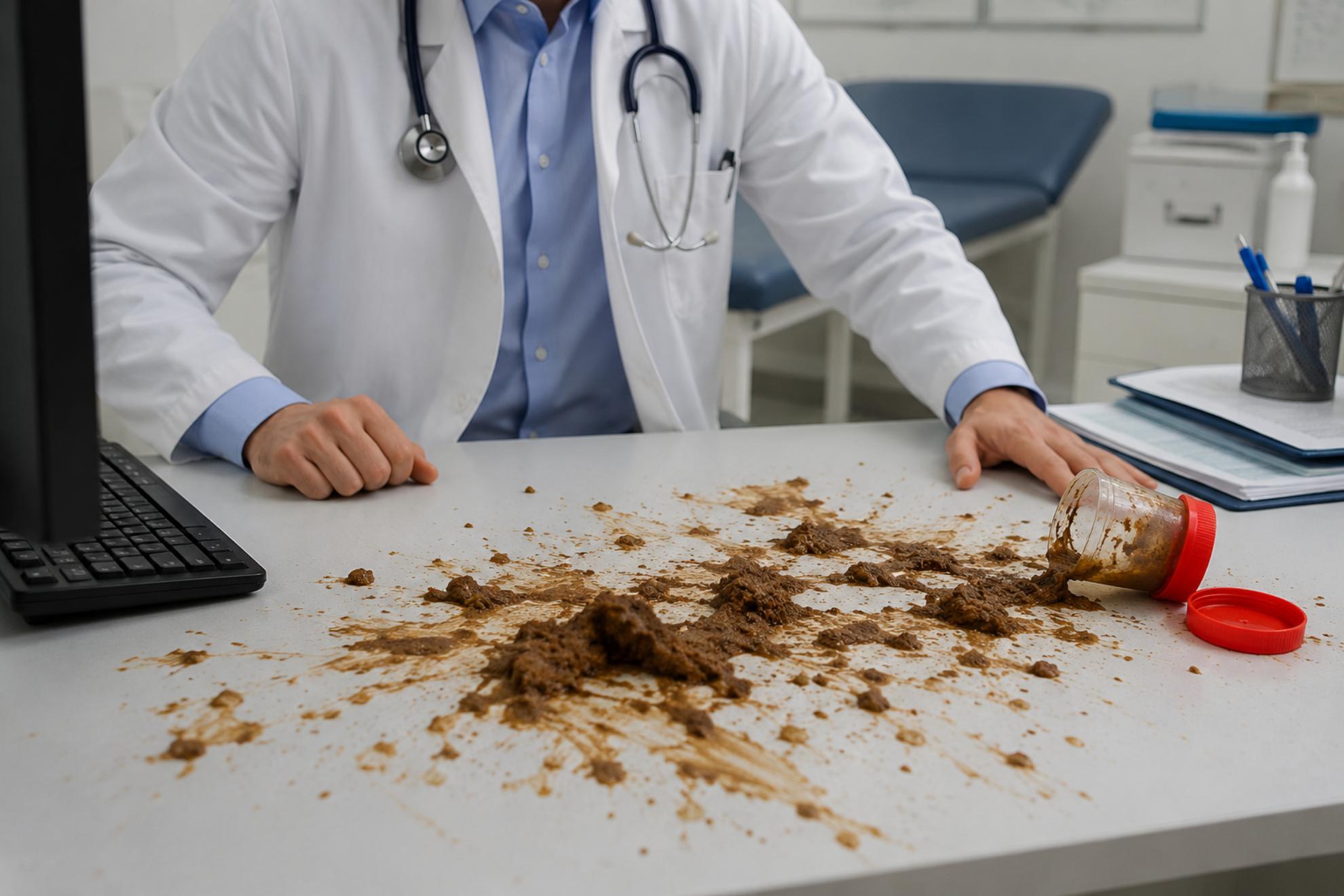 Una paciente ataca a un médico en Sevilla tras negarse a atenderla sin cita esparciendo heces sobre la mesa de su consulta