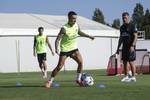 Grimaldo se estrena en una convocatoria del Atlético
