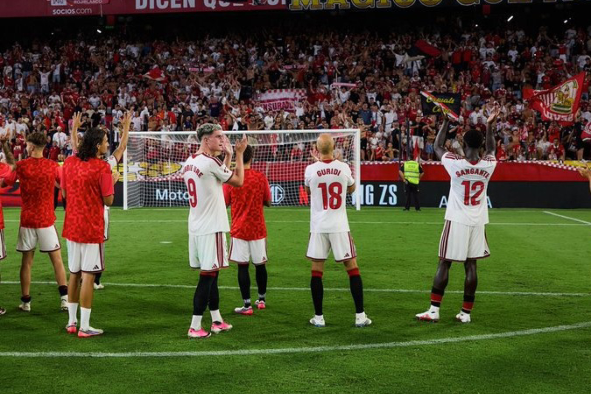 El Sevilla consiguió ganar en el estreno liguero cinco años después