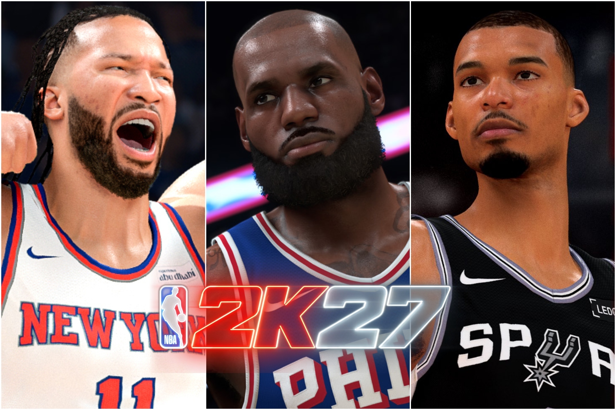 Estos son los 100 mejores jugadores de NBA 2K27: LeBron y Curry se mantienen en el top