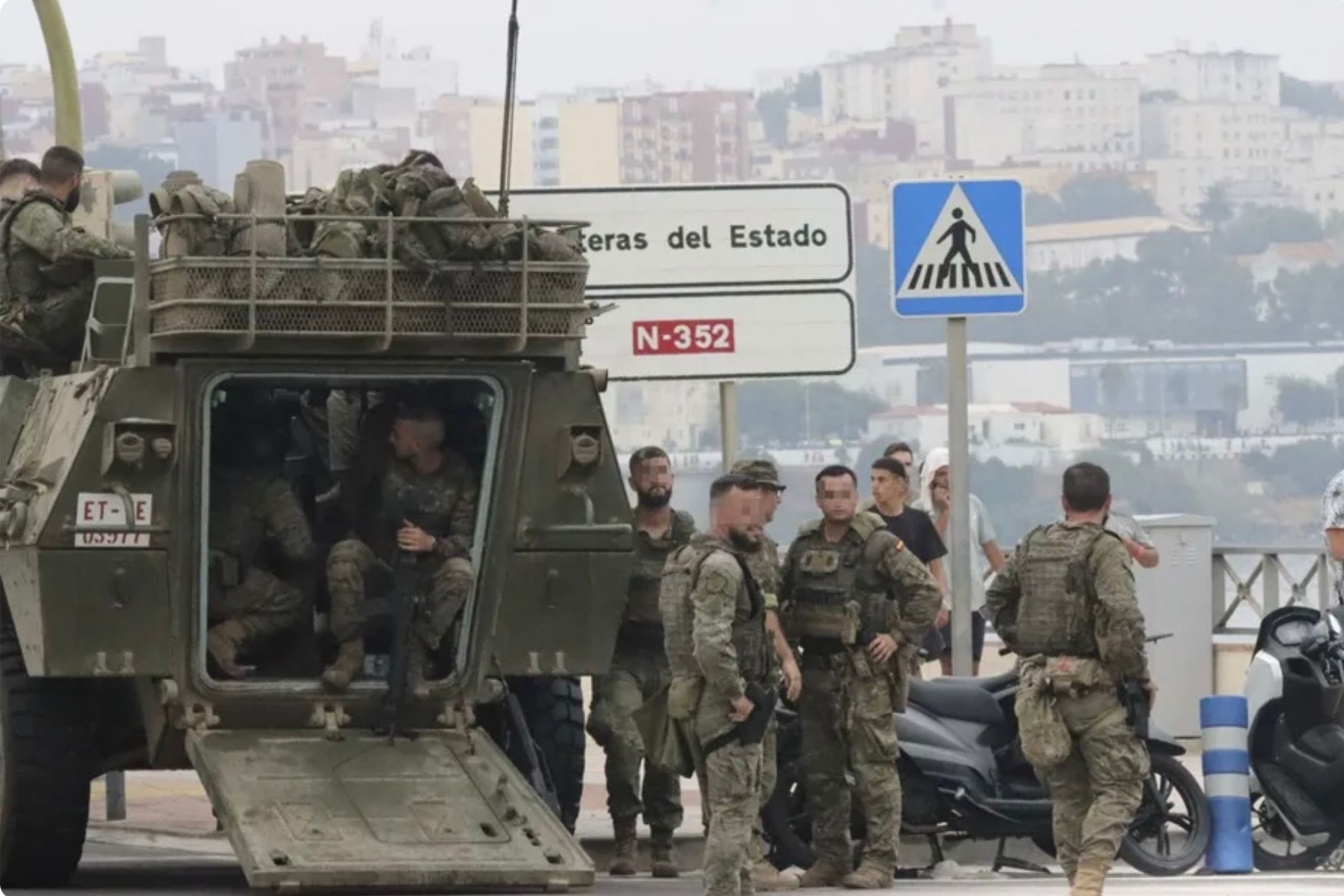 Reportan 14 casos de sarna en militares desplazados a Ceuta por la crisis migratoria