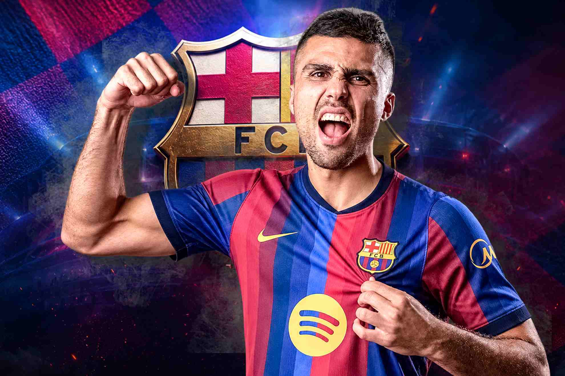 Oficial: Rodri ficha por el Barça