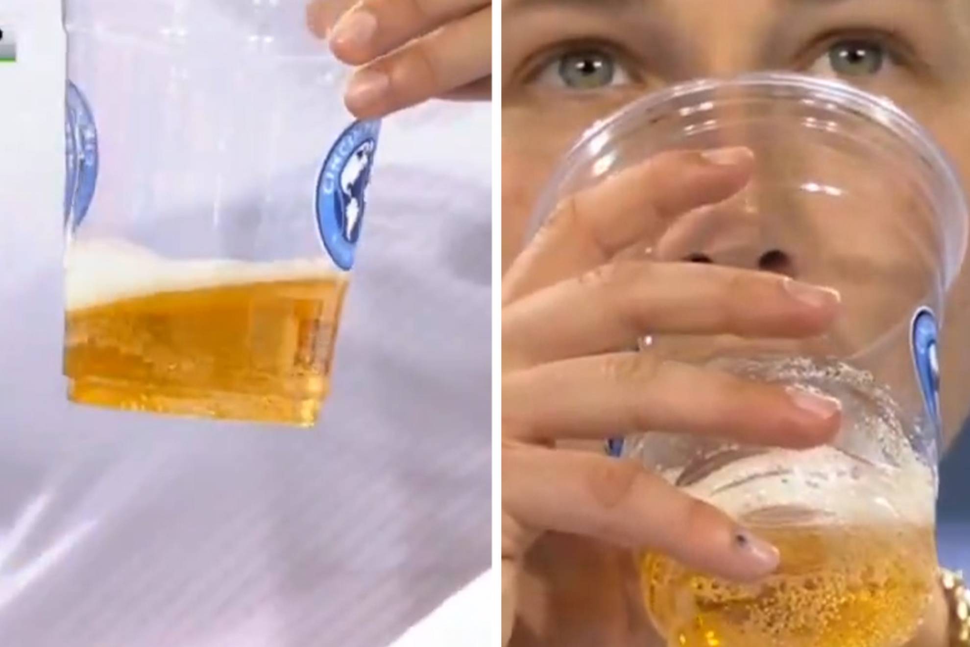 ¿Bebía la tenista Amanda Anisimova cerveza en pleno partido? Resuelven el misterio viral