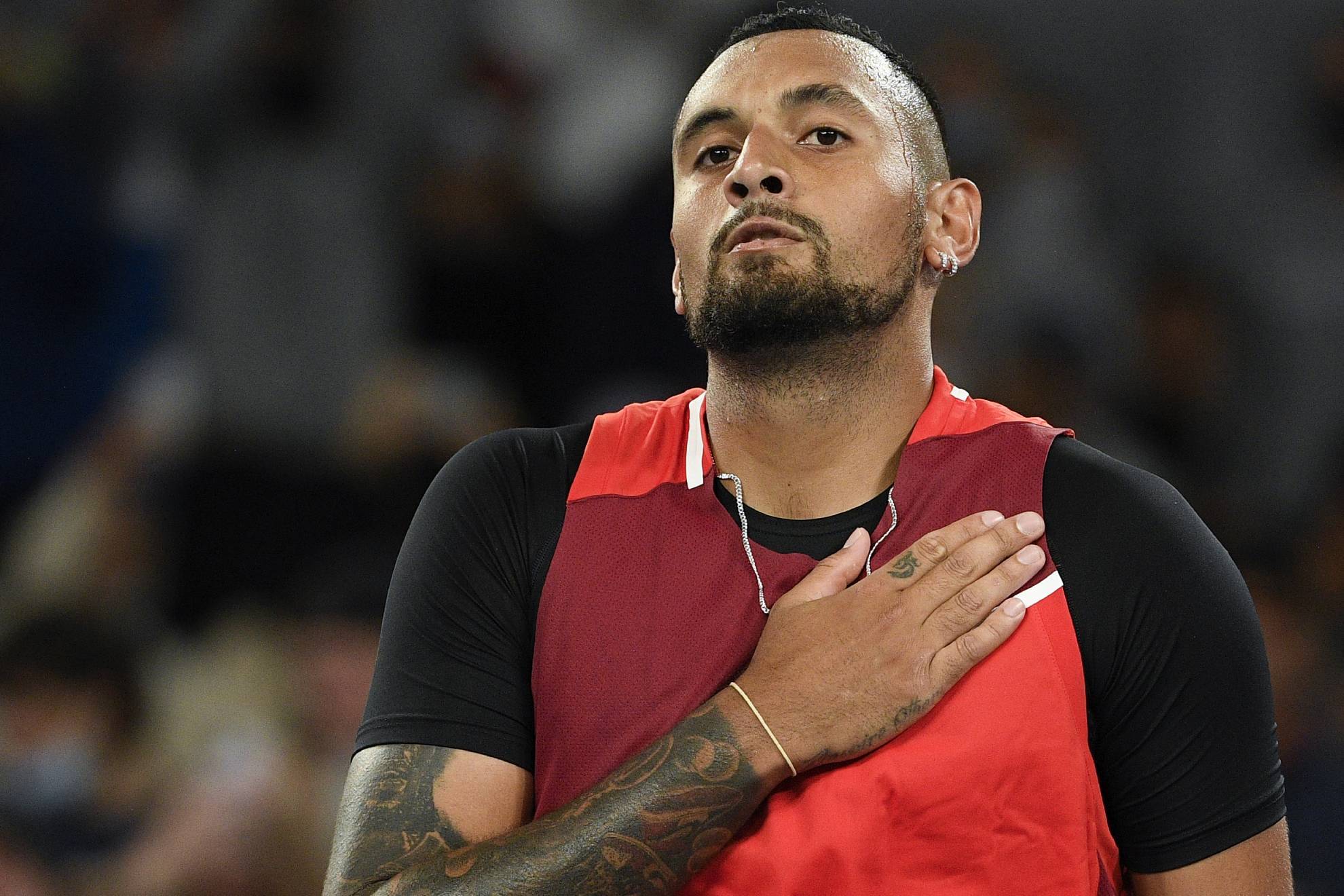 Nick Kyrgios, suspendido tras dar positivo por cocaína en Mallorca