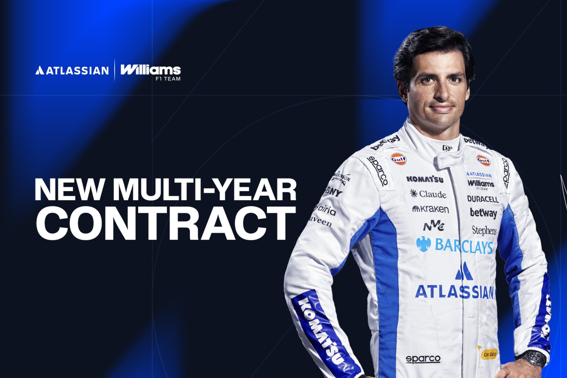 Oficial: Carlos Sainz renueva con Williams