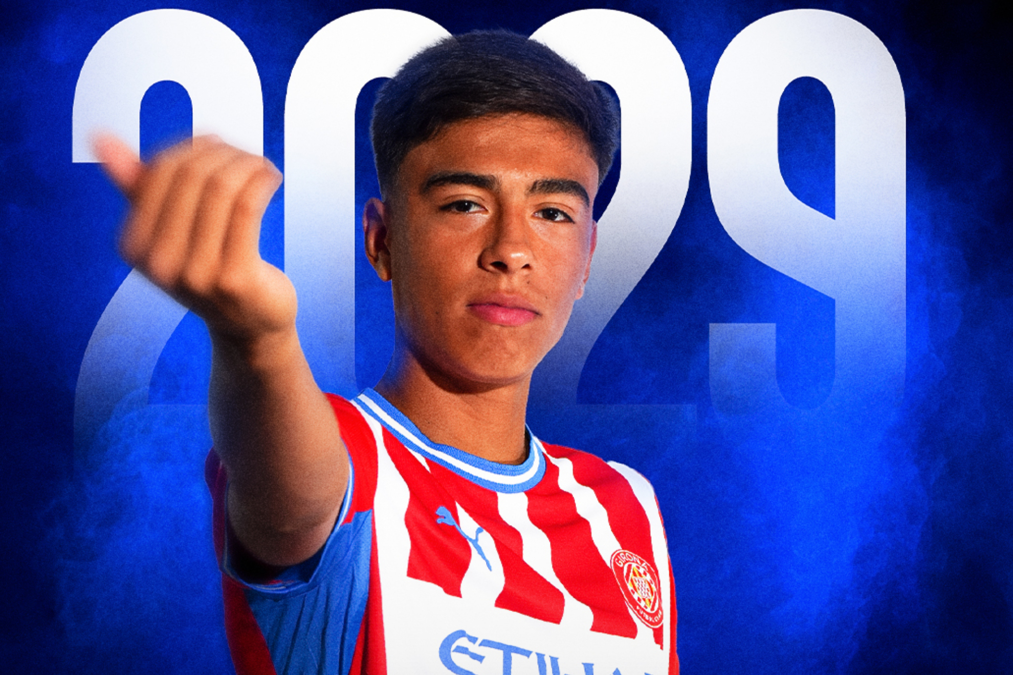 El Girona renueva a Holmes Junior, una de sus perlas