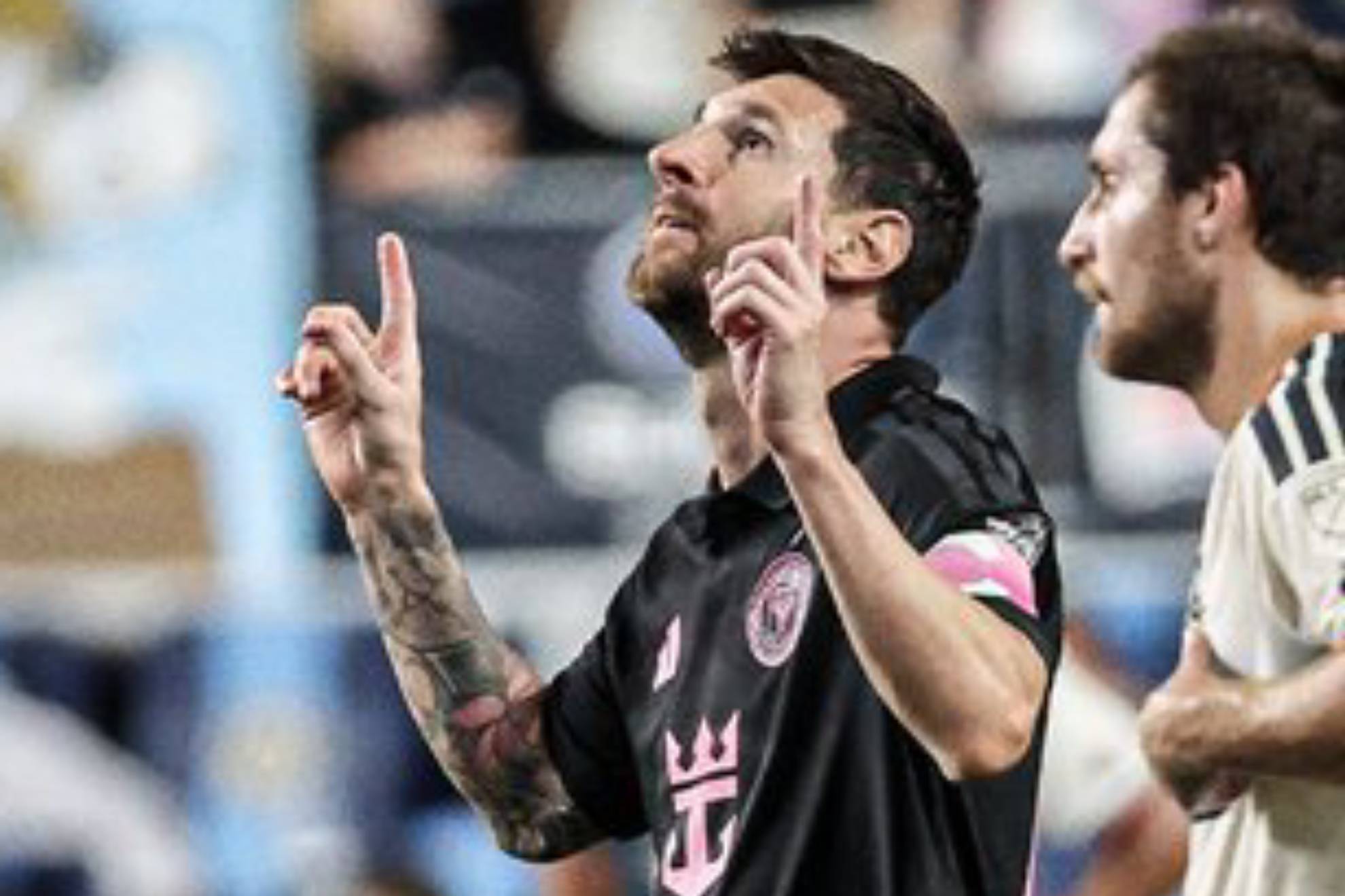 Primer gol de Messi tras el fallecimiento de su padre: golazo y dedicatoria al cielo