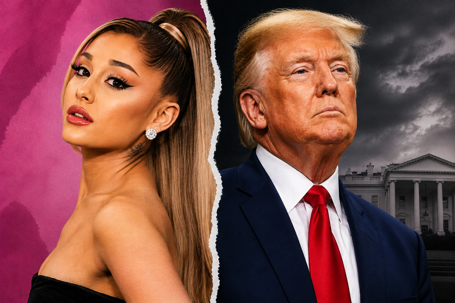 Ariana Grande estalla contra Trump por utilizar una de sus canciones en un vídeo político: "Nunca vuelvas a usar mi música"
