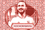 Oficial: Kochorashvili, nuevo jugador del Sevilla hasta 2030
