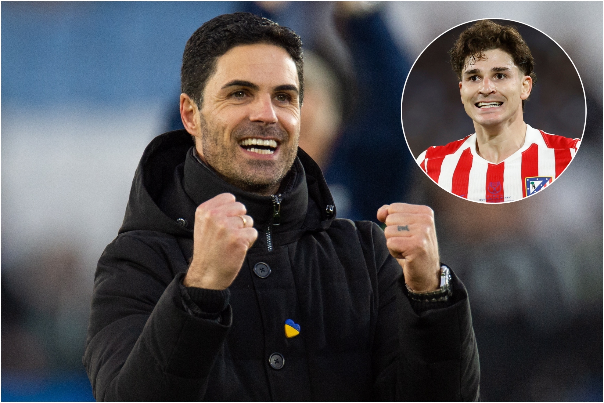 Arteta, con Julián Alvarez de fondo: "Hasta este martes por la noche trataremos de mejorar el Arsenal"