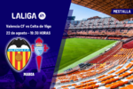 Valencia - Celta: horario, dónde ver hoy en TV y canal del partido de LaLiga EA Sports