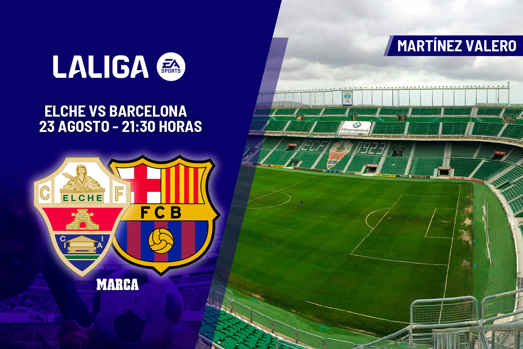 Elche- Barcelona: El turno del campeón