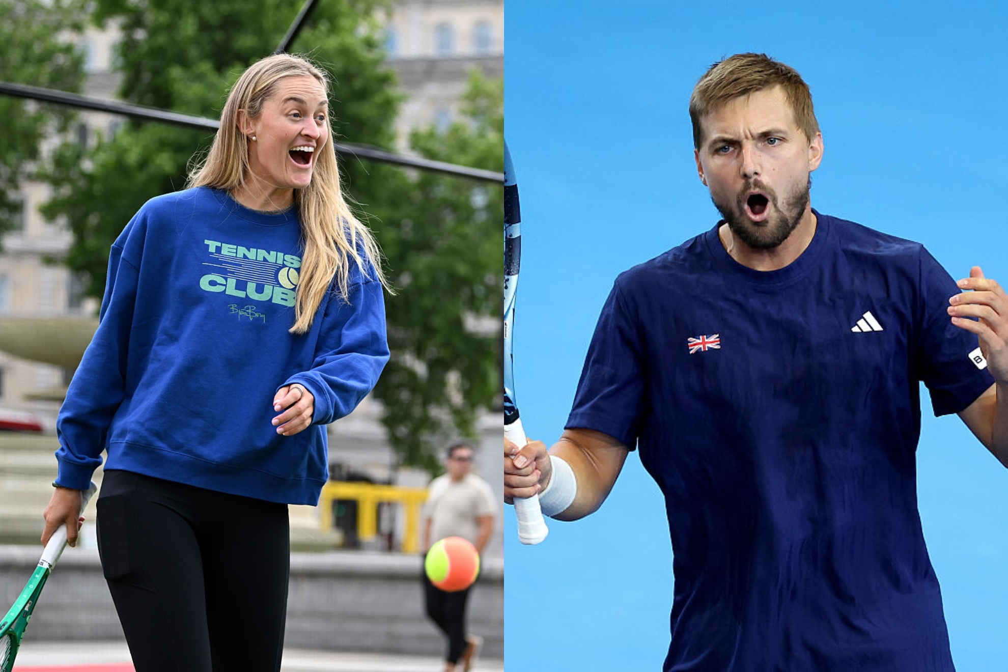 ¿Quiénes son Erin Routliffe y Lloyd Glasspool, los números uno rivales de Alcaraz y Serena en el US Open?