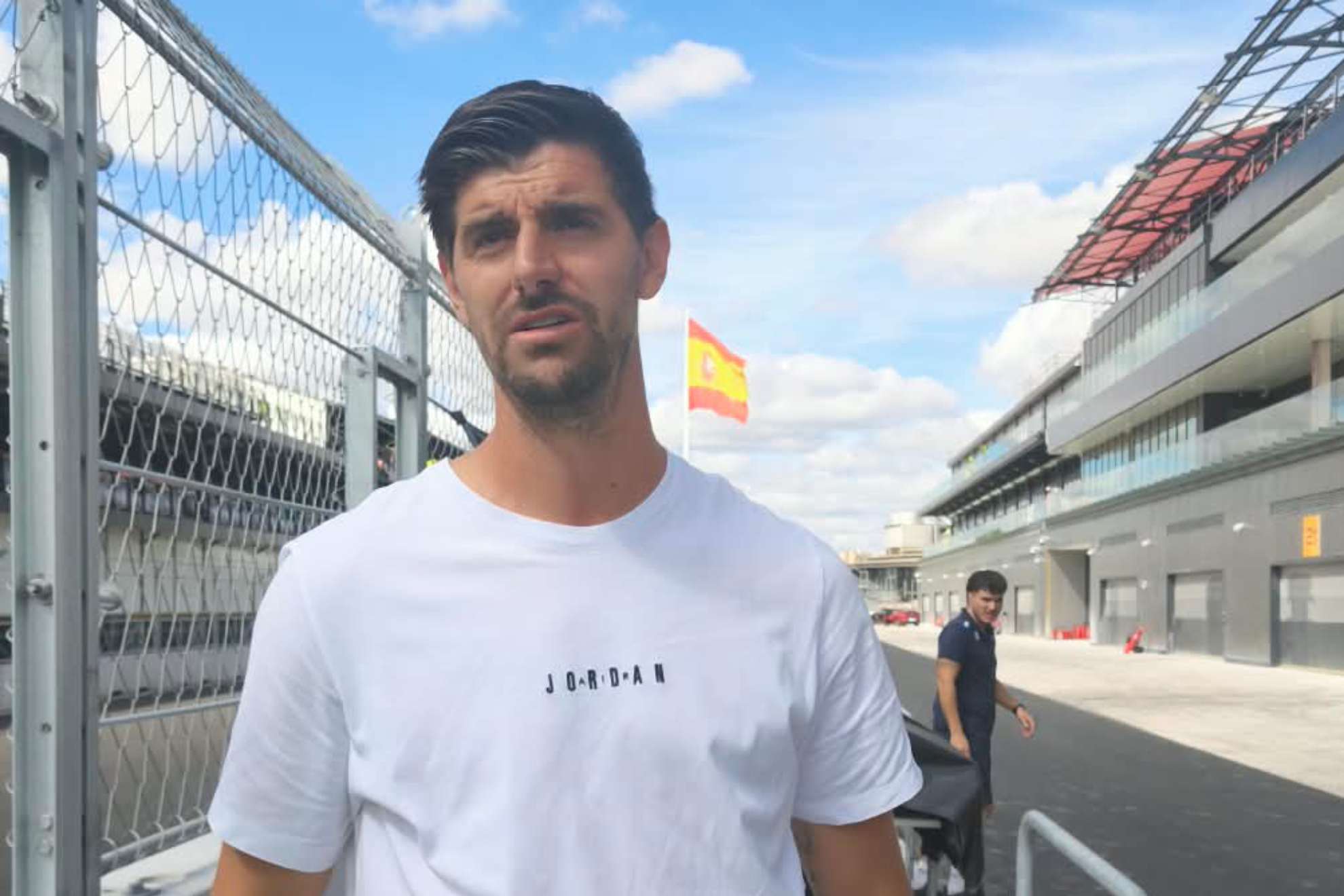 Courtois no se quiere perder el estreno de Madring con los F3