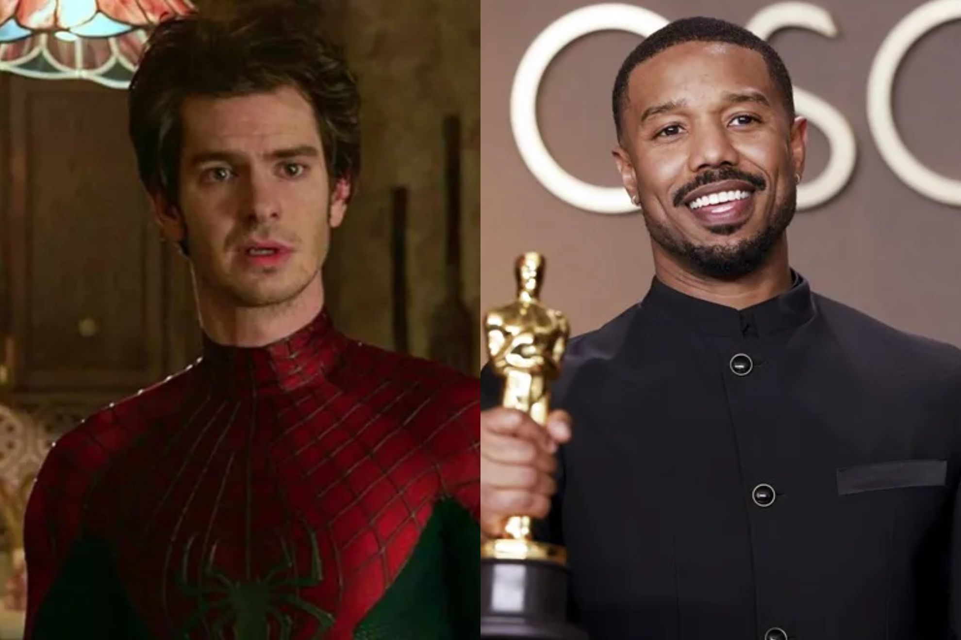 ¿Michael B. Jordan como MJ? Así es la atrevida propuesta de Andrew Garfield para su Spider-Man: "Tendríamos un romance interracial"