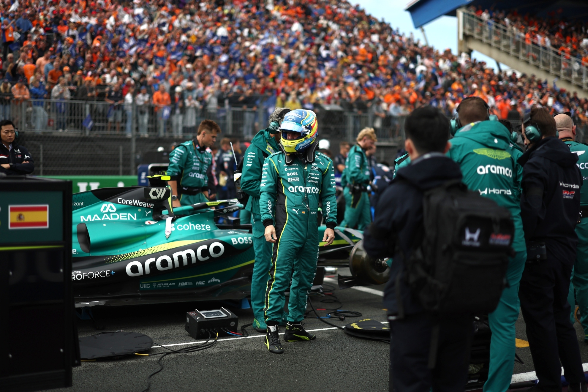La manejabilidad: el último gran debe de Honda para el AMR26 de Alonso