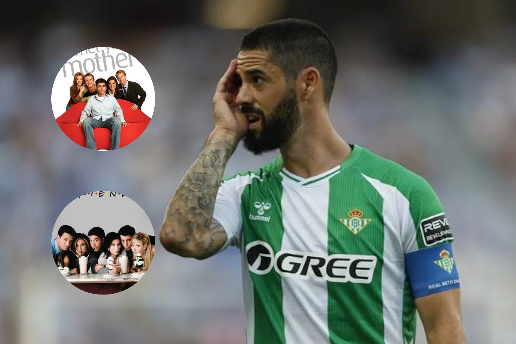 Isco y el Betis abren el debate que todo seriéfilo querría evitar entre 'Friends' y 'Cómo conocí a vuestra madre': "No la he visto, la verdad"