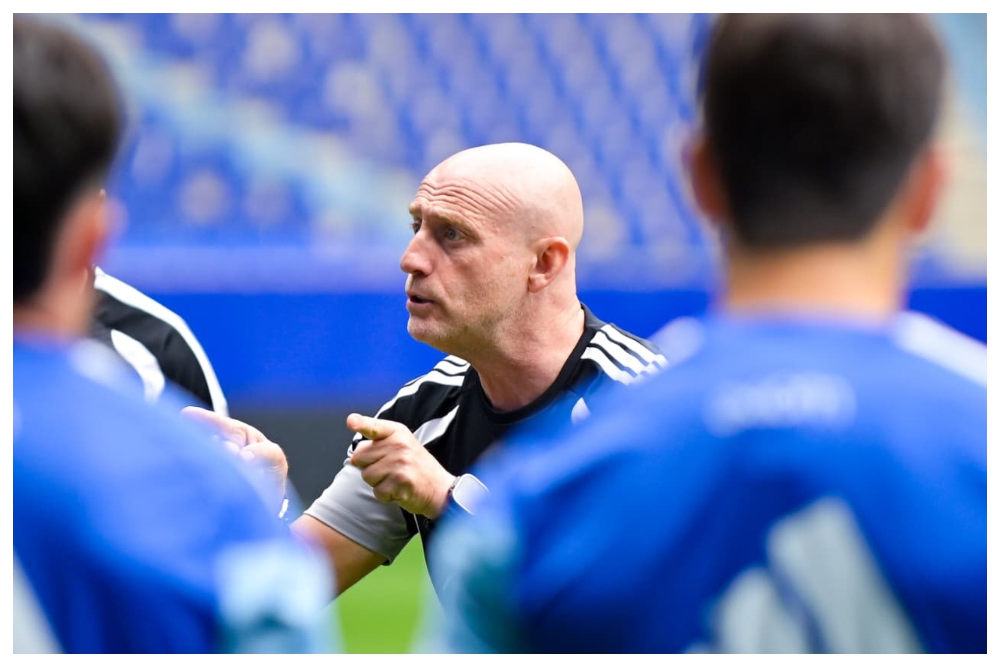 Calero: "Por mucho que alguno diga que el Oviedo no sabe a qué juega, sabe perfectamente a qué juega"