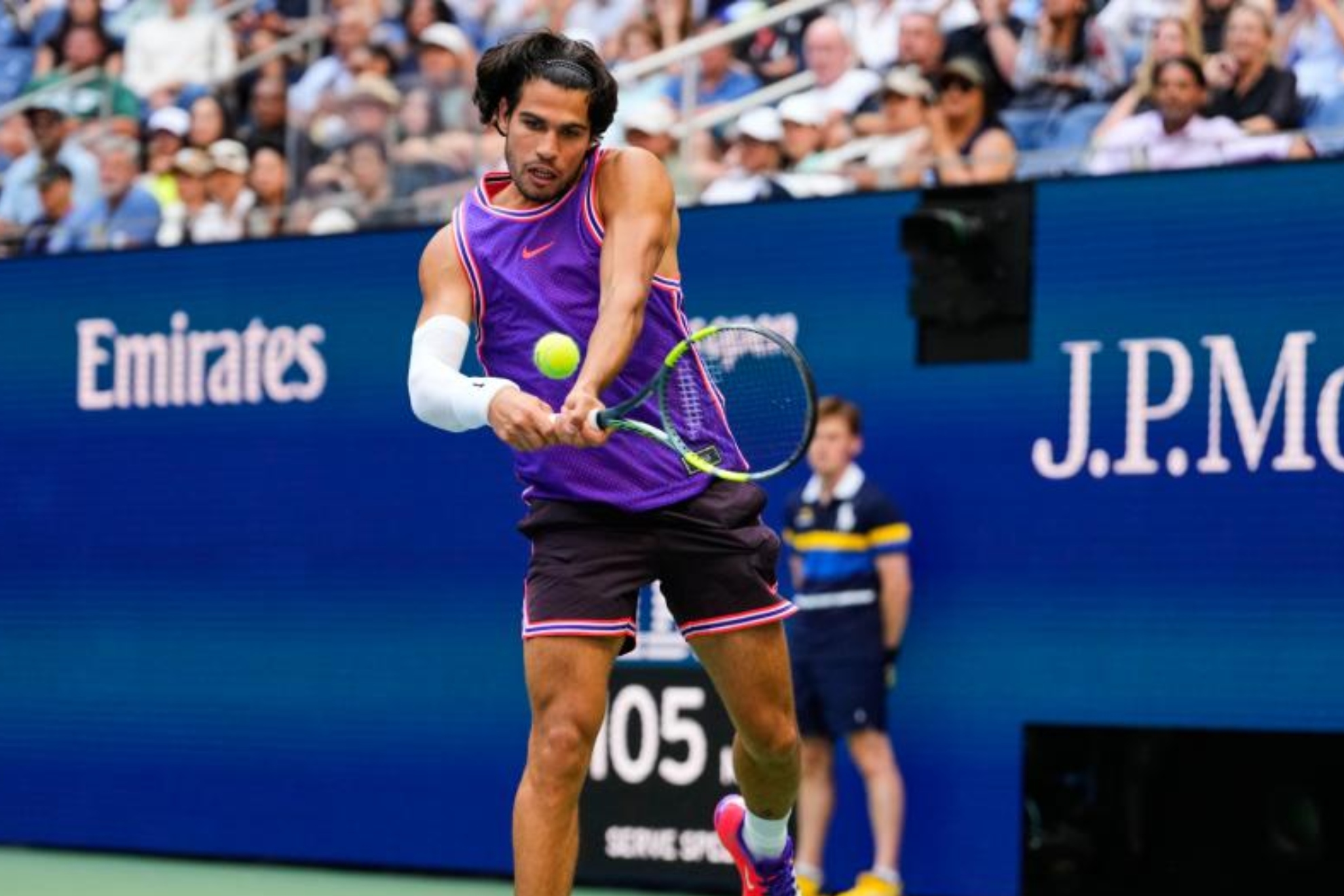 A qué hora es el Alcaraz - Safiullin: horario y dónde ver hoy en TV y online la primera ronda del US Open