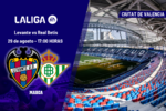 Levante - Betis: horario, dónde ver en TV y canal del partido de LaLiga EA Sports